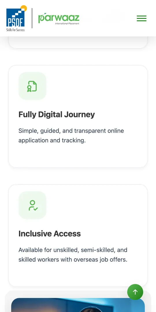 The application and tracking are fully online Step 3 of 3: The application and tracking are fully online